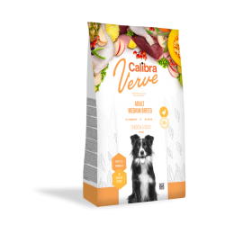 CALIBRA DOG VERVE ADULT MEDIUM BREED CHICKEN&DUCK 12KG